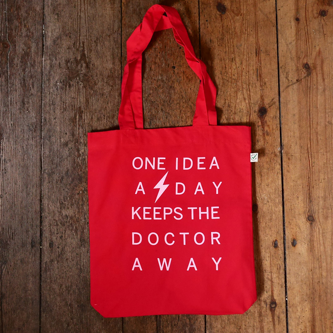 One Idea A Day Keeps The Doctor Away - Red